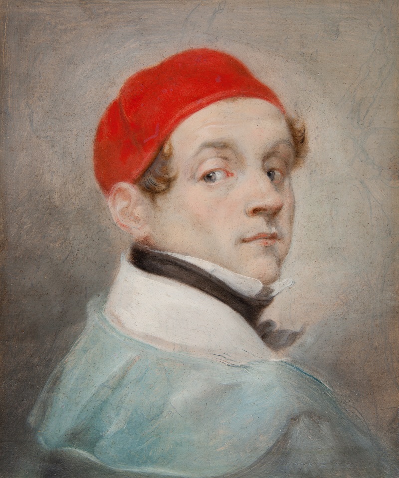 Autoportret w czerwonej czapeczce Rafał Hadziewicz 