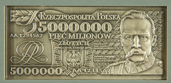 Banknot z J. P.
