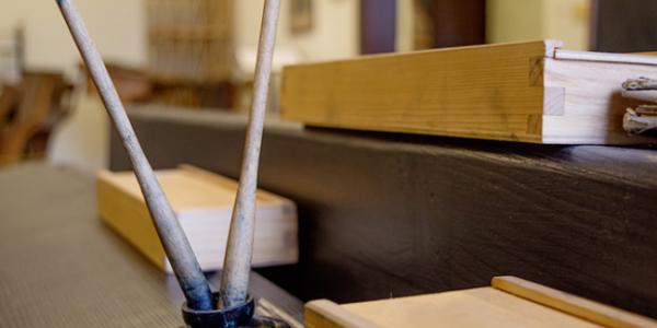 Stalówka z obsadką do pisania