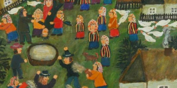 Obraz, zabawa ludowa