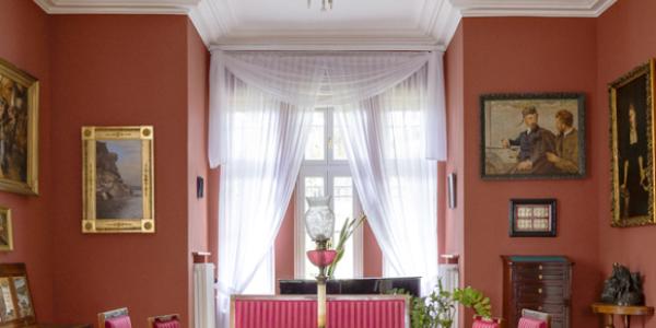 Wnętrze pałacyku w Oblęgorku