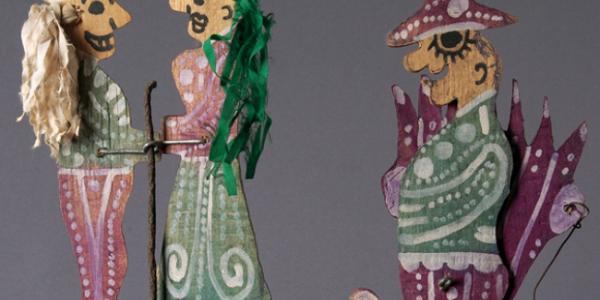 Zabawka drewniana, fragment