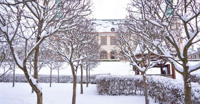 Ogród włoski przy Dawnym Pałacu Biskupów Krakowskich