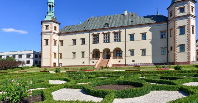 Ogród włoski przy Dawnym Pałacu Biskupów Krakowskich