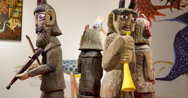 Wystawa Fantazmaty. Barwny świat polskiej i meksykańskiej sztuki ludowej