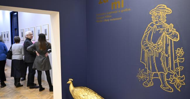 Poza ramami. Literackie inspiracje w grafice. François Villon Wielki i Mały testament