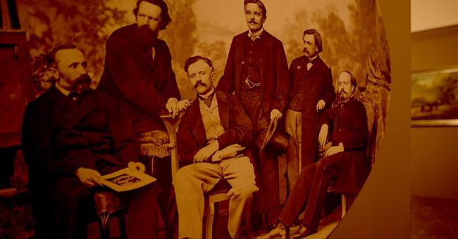 Wystawa Józef Szermentowski - Franciszek Kostrzewski. Uczeń i pierwszy mistrz