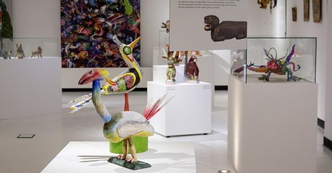 Wystawa Fantazmaty. Barwny świat polskiej i meksykańskiej sztuki ludowej