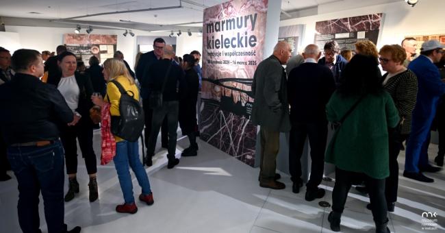 Wernisaż wystawy czasowej "Marmury Kieleckie. Tradycje i współczesność"