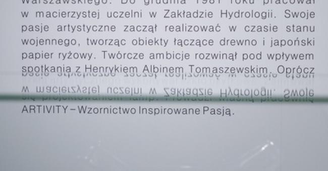 szklany dialog - ekspozycja