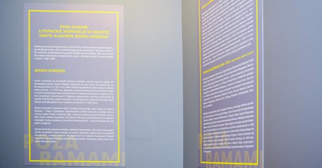 Poza ramami. Literackie inspiracje w grafice. Dante Alighieri 