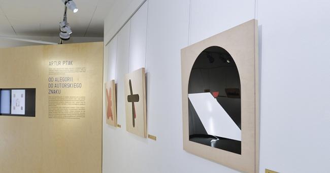 Wystawa Artur Ptak. Od alegorii do autorskiego znaku.