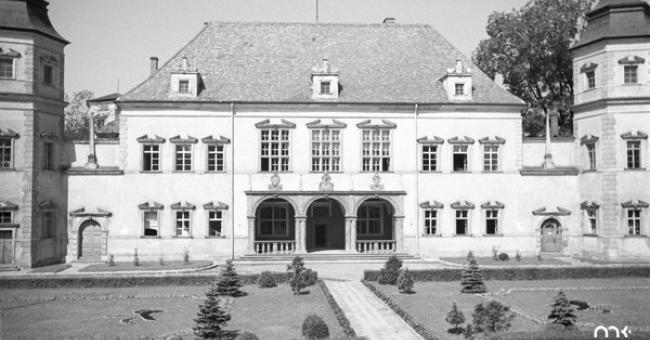 Pałac Biskupów Krakowskich w 1936 r.
