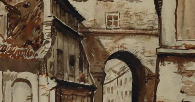 Wystawy czasowe: Polskie miasta i zamki wg Ryszarda Praussa