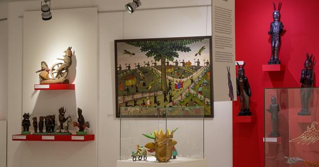 Wystawa Fantazmaty. Barwny świat polskiej i meksykańskiej sztuki ludowej