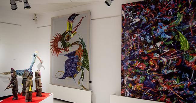 Wystawa Fantazmaty. Barwny świat polskiej i meksykańskiej sztuki ludowej