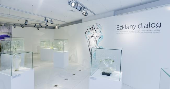 szklany dialog - ekspozycja