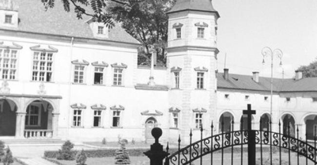 Pałac Biskupów Krakowskich w 1936 r.