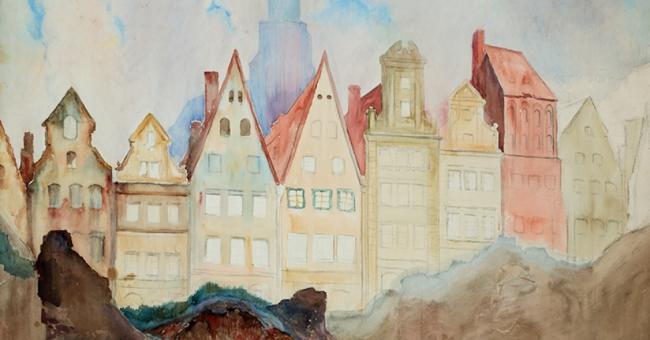 Wystawy czasowe: Polskie miasta i zamki wg Ryszarda Praussa