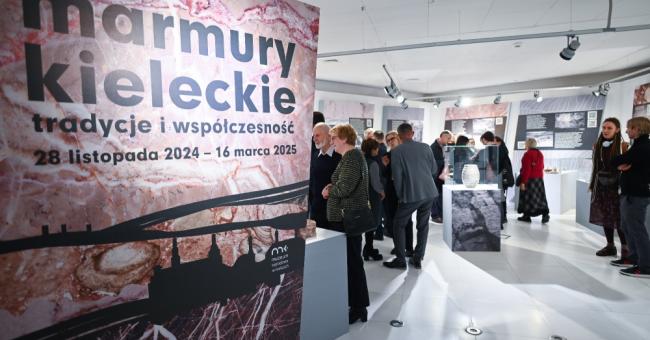 Wernisaż wystawy czasowej "Marmury Kieleckie. Tradycje i współczesność"