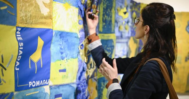 Blue-Yellow. Wstęga Nadziei. Ukraina