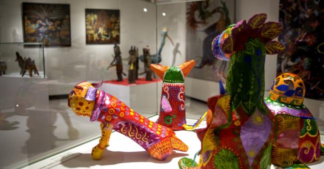 Wystawa Fantazmaty. Barwny świat polskiej i meksykańskiej sztuki ludowej