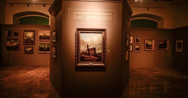 Wystawa Józef Szermentowski - Franciszek Kostrzewski. Uczeń i pierwszy mistrz