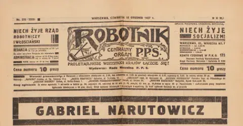Robotnik, Narutowicz
