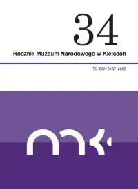 Rocznik Muzeum Narodowego w Kielcach, tom 34