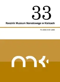 Rocznik Muzeum Narodowego w Kielcach, tom 33