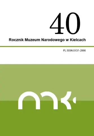 Okładka rocznika z dużą cyfrą 40 i białym logo MNKi na zielonym tle