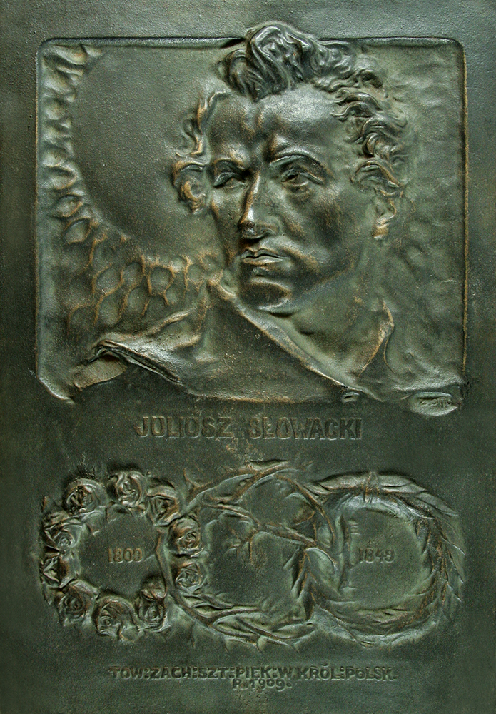 Plakietka Julisz Słowacki