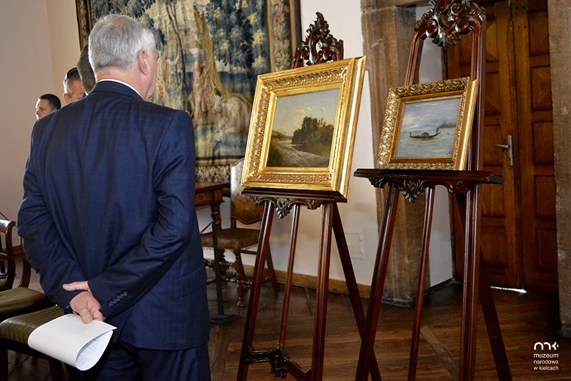 Dwa nowe obrazy wzbogaciły kolekcję Muzeum Narodowego w Kielcach 
