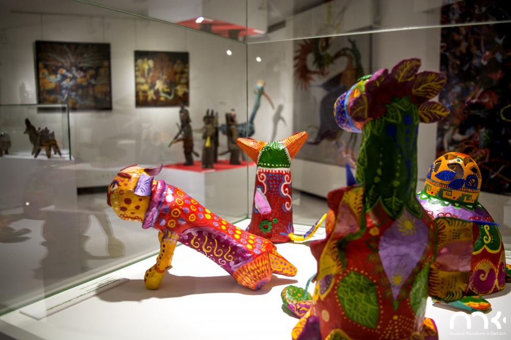Wystawa Fantazmaty. Barwny świat polskiej i meksykańskiej sztuki ludowej