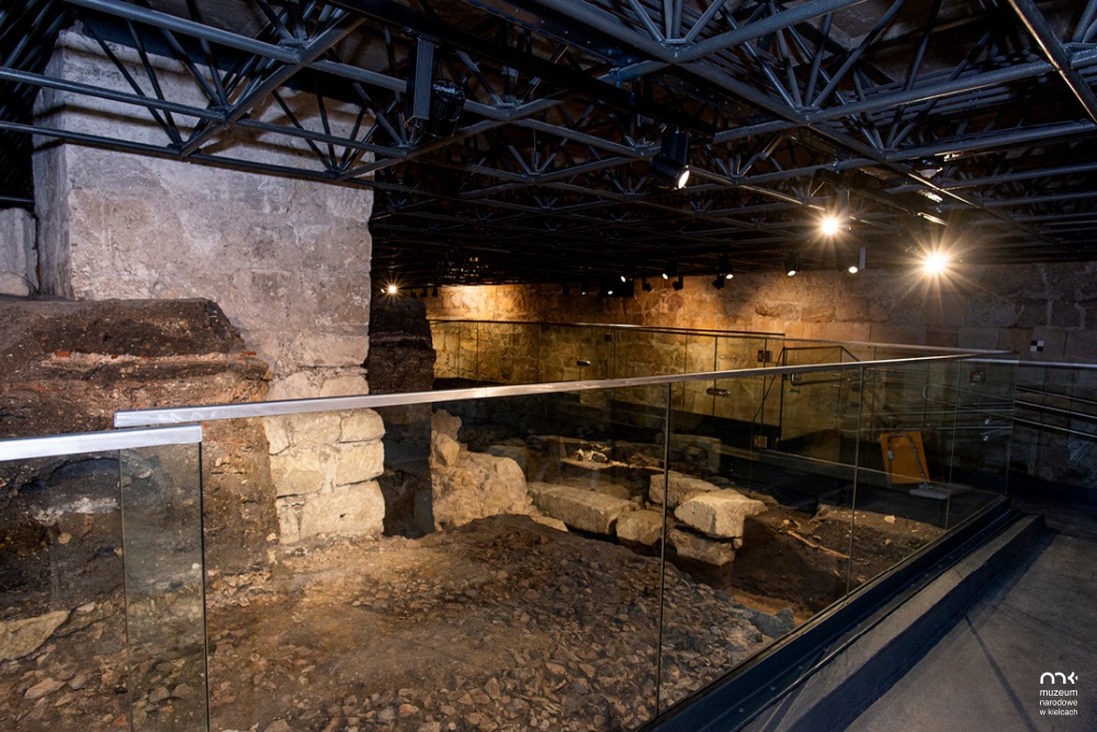 Modernizacja Muzeum Archeologicznego w Wiślicy - marzec 2022