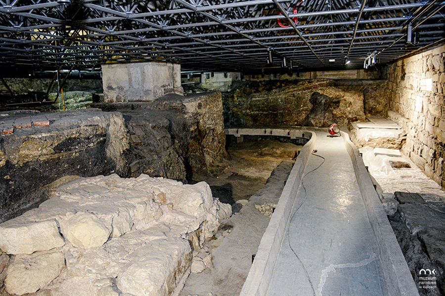 Modernizacja Muzeum Archeologicznego w Wiślicy - styczeń 2021