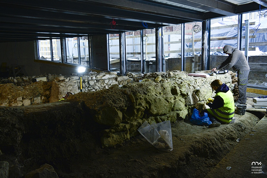 Modernizacja Muzeum Archeologicznego w Wiślicy - styczeń 2021