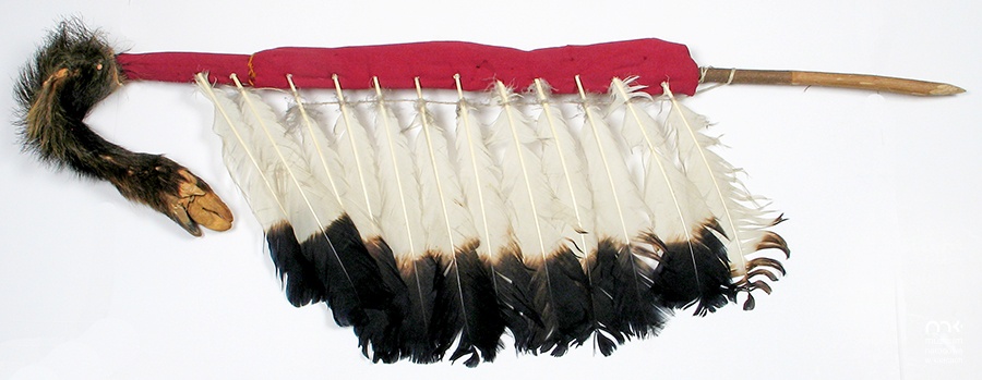 laska taneczna Indian Crow, Muzeum Etnograficzne Warszawa