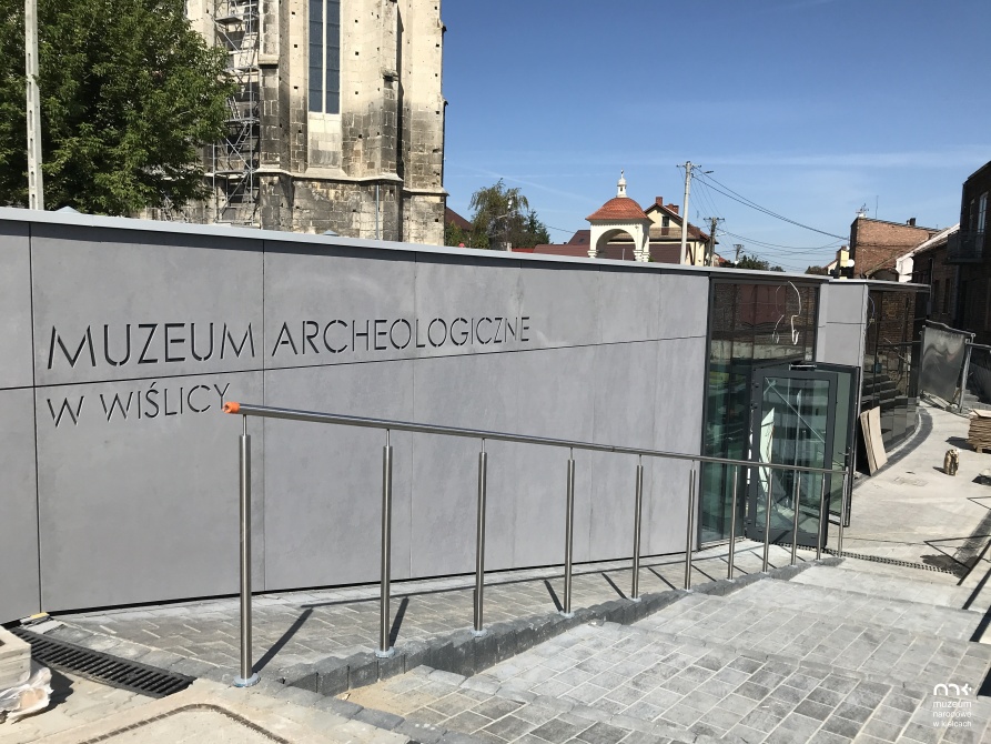 Modernizacja Muzeum Archeologicznego w Wiślicy - wrzesień 2021