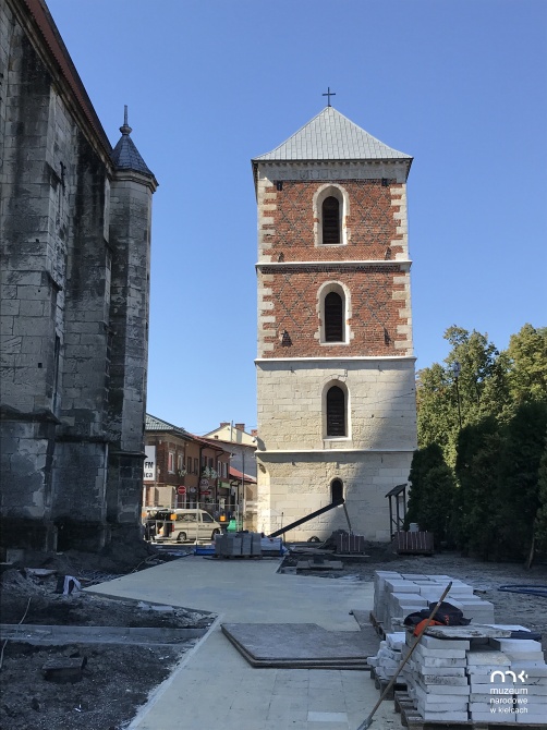 Modernizacja Muzeum Archeologicznego w Wiślicy - wrzesień 2021