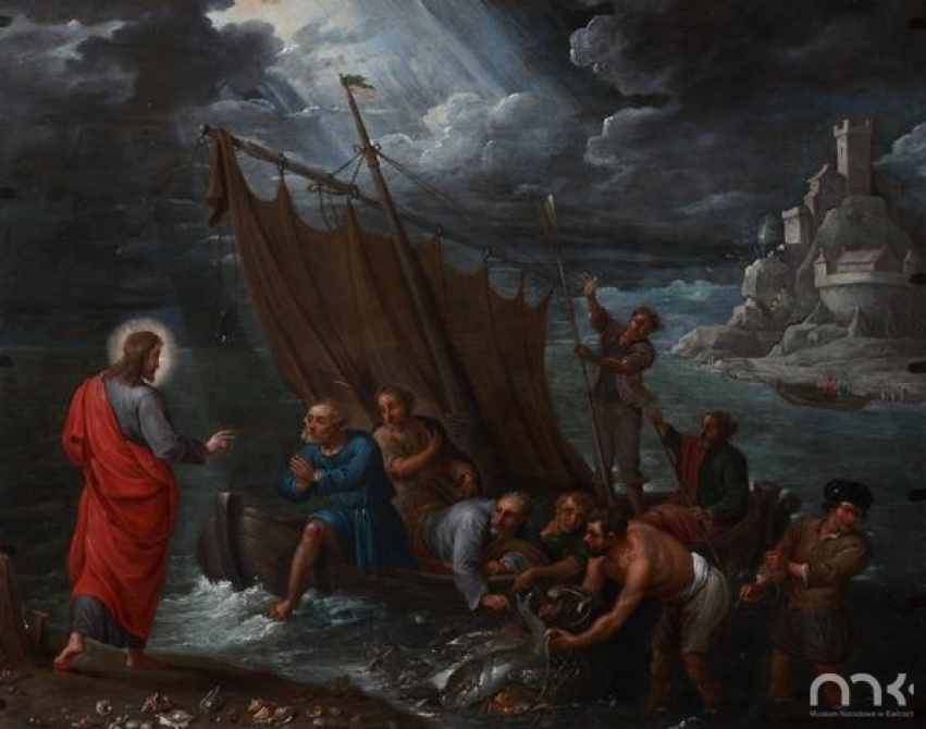 Chrystus Zmartwychwstały nad jeziorem Genezaret