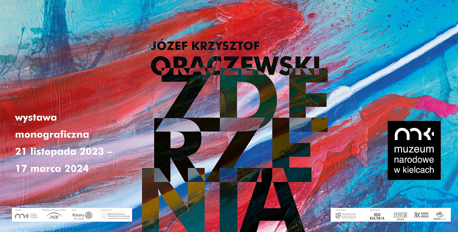 Zderzenia. Wystawa monograficzna Józefa Krzysztofa Oraczewskiego