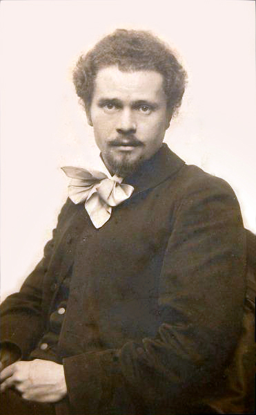 Iwan Trusz podczas studiów w Szkole Sztuk Pięknych w Krakowie