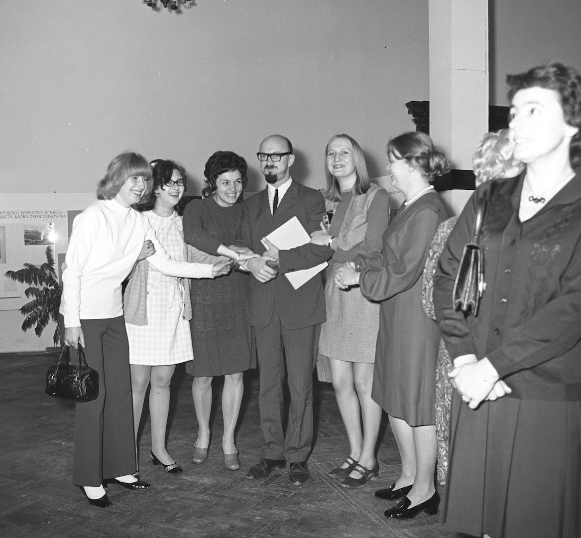 Otwarcie pierwszych wystaw w pałacu kieleckim, 18.09.1971