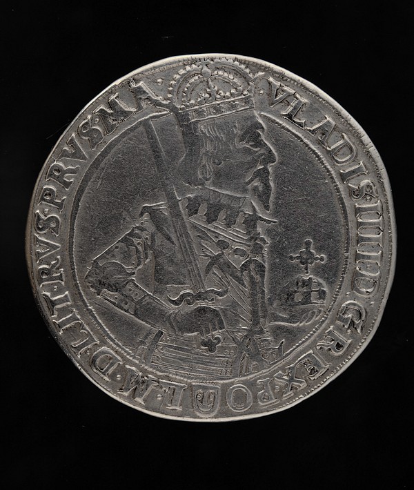 Talar koronny, Władysław IV Waza, srebro, mennica w Bydgoszczy, 1634
