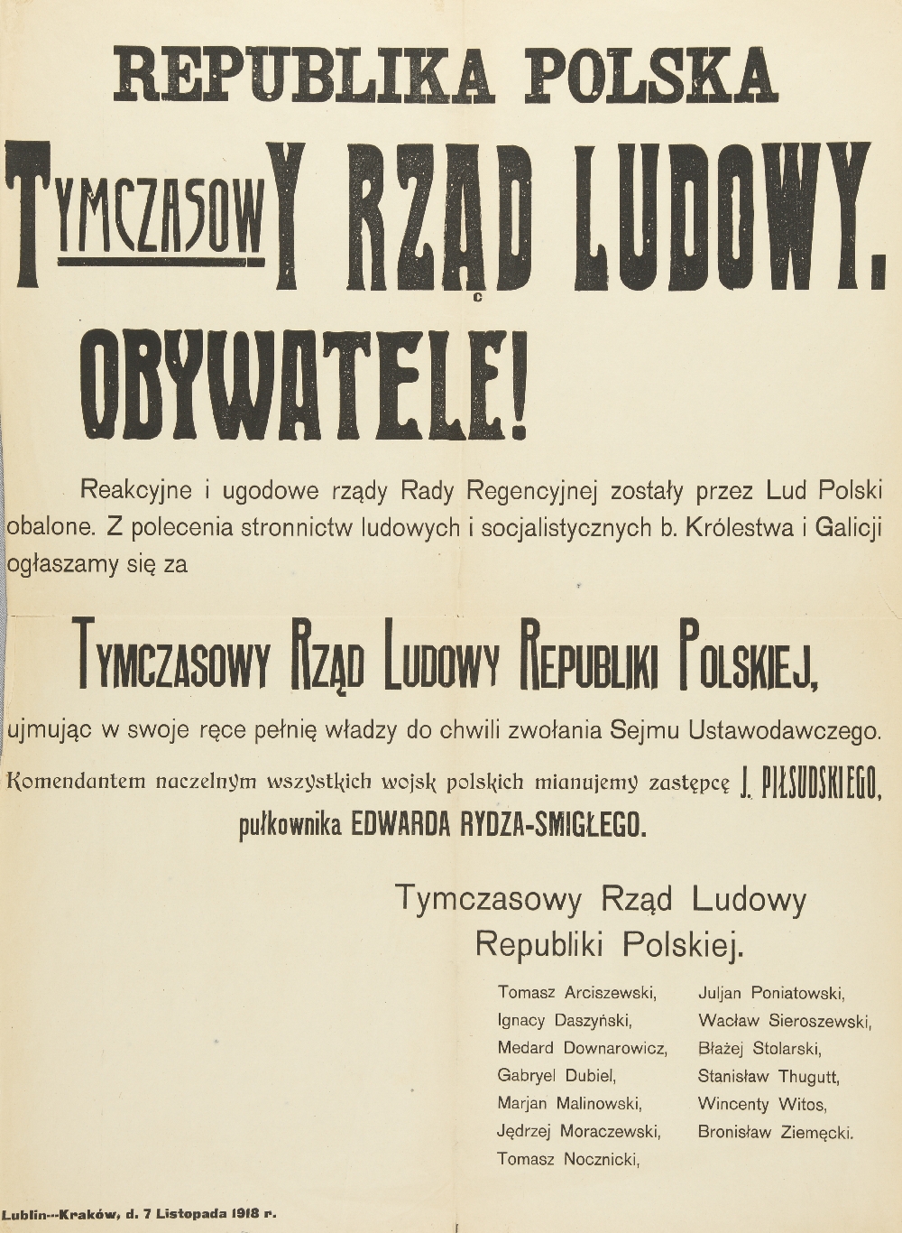 Tymczasowy Rząd Ludowy Republiki Polskiej 