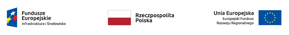 logotypy do projektu POIiŚ logo Unii Europejskiej Flaga Polski Logo Projekty Unijne 