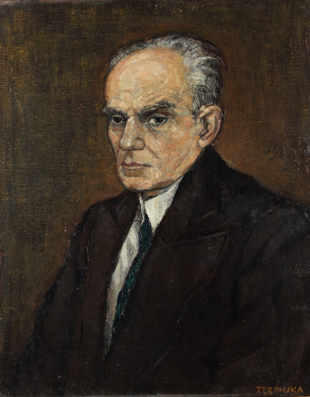portret Stefana Żeromskiego autorstwa Moniki Żeromskiej