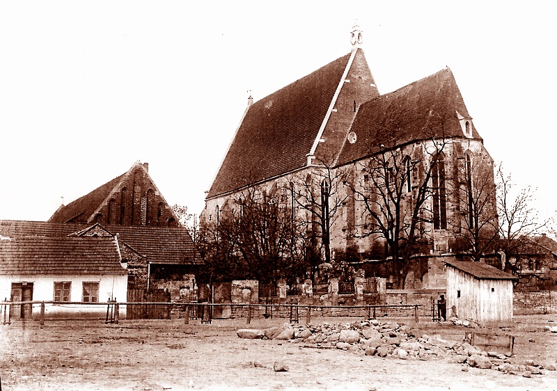 Wiślica, Bazylika, 1920